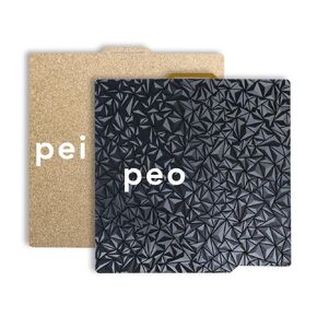 for Bambu Lab x1 Build Plate PEI PEO Sheet 257x257mm Bed Upgrade Texture Spring Steel for Lab P1P 3D Printer