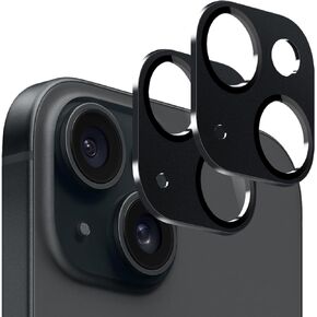 SaharaCase ZeroDamage FlexiGlass HD Camera Lens Protector [2-Pack] for Apple iPhone 15/15 Plus (2023) Anti-Scratch & Anti-Fingerprint Easy Installation