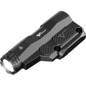 VOTATU ML50 Picatinny/Mlok Flashlight for Rifle, Max 2400 Lumens Weapon Light with Pressure Pad Switch, Rechargeable Flashlight and Tactical Strobe High/Low Mode