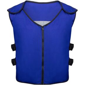 SICHUNL Summer Cooling Vest with 20 PCS Reusable Ice packs for Mascot,Teens,Men,Women, Fishing,Cycling,Running,Gardening