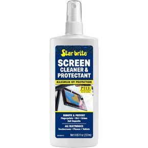 STAR BRITE Screen Cleaner & Protectant; Clean & Protect Phones, Tablets, Sunglasses, Helmet Visors, Touchscreens & More. Shed Fingerprints, Grime, Salt Water & Increase Rain Visibility (088308)