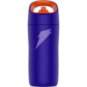 Gatorade Kids' Rookie Metal Water Bottle, 12oz, Stainless Steel Bottle, Double-Wall Insulation, Vacuum Insulated, Thermo Mug