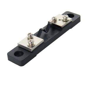 Fielect 300A 75mV DC Current Meter Shunt Resistor Resistance for DC Ammeter Shunt FL-2