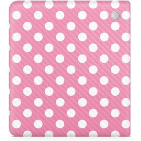 Carbon Fiber Tablet Skin Compatible with Kobo Libra 2 (2023) - Mini Dots - Premium 3M Vinyl Protective Wrap Decal Cover - Easy to Apply | Crafted in The USA by MightySkins