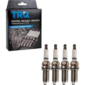 TRQ Iridium Spark Plugs Engine Tune Up Ignition Kit 4 Piece Set