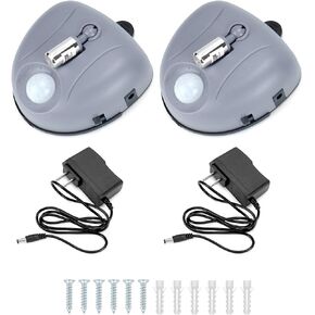 QWORK Advanced Laser Parking Assistant with Motion Activation, Accident Prevention, Durable ABS, Adjustable Design, Wireless Capability, 2 Pcs
