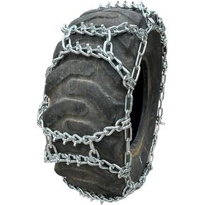 TireChain.com 230/95R44, 230 95 44 Duo Grip Tractor Stud Tire Chains Set of 2