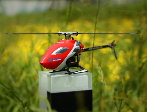 OMPHOBBY M1 EVO RTF Helicopter, Dual Brushless Motors 6CH Direct-Drive Mini RC Helicopters for Adults, 3D Flight Heli with Pocket Remote Control, OMP M1 Upgraded Version Ready to Fly Yellow in Saudi Arabia