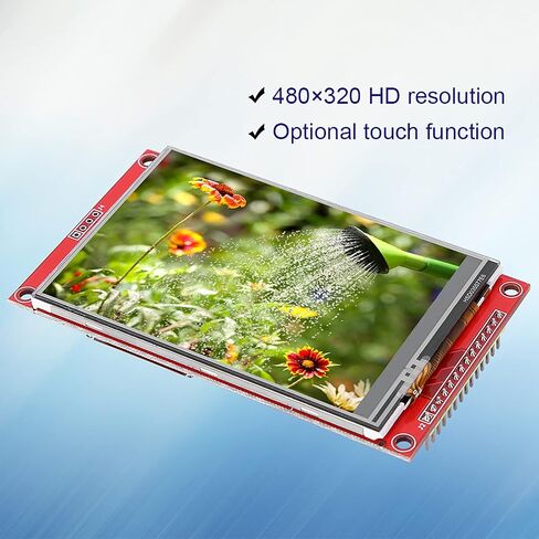 LCD Module TFT Touch Screen Display Serial Peripheral Interface ILI9488 HD 480x320 3.5in Electronic Screen Driver Accessories in Saudi Arabia