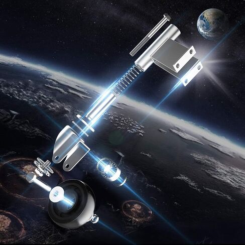 Spring Loaded Gate Casters 8" Heavy Duty Gate Caster Wheels with Hardware Load Capacity 800 Lbs in Kuwait