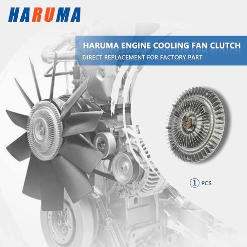 قابض مروحة تبريد الرادياتير HARUMA 2747 لسيارة Buick 1971-1973 Centurion/ 1979-1980 Century Sedan/ 1959-1985 Electra Sedan/ 1960-1996 Estate Wagon، قابض مروحة المحرك 9202060 in Saudi Arabia