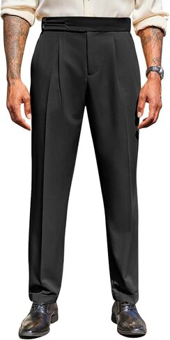 بنطلون كاجوال رجالي من PASLTER، بنطلون خفيف الوزن ومقاس عادي مع جيوب in Kuwait