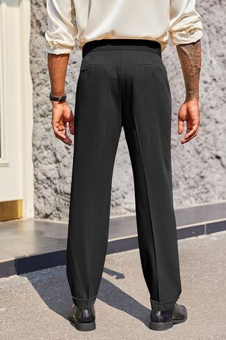 بنطلون كاجوال رجالي من PASLTER، بنطلون خفيف الوزن ومقاس عادي مع جيوب in Kuwait