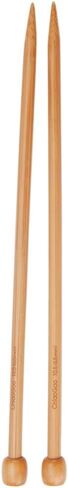 ChiaoGoo Single Point 9 inch (23cm) Bamboo Dark Patina Knitting Needle Size US 2 (2.75mm) 1031-2 in Saudi Arabia