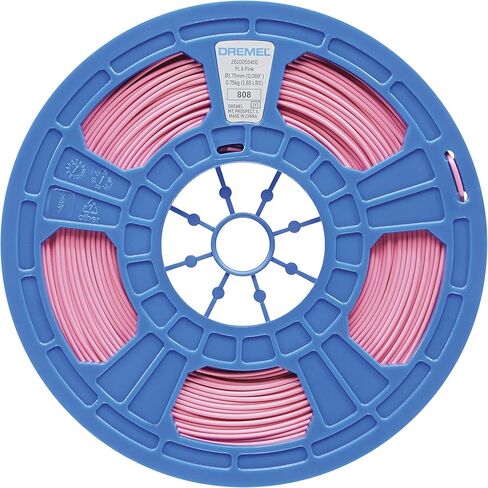 خيوط الطابعة ثلاثية الأبعاد Dremel DigiLab PLA-WHI-01 - خيوط PLA 1.75 مم للطباعة ثلاثية الأبعاد عالية الأداء - وزن البكرة 0.75 كجم - مُمكّنة بتقنية RFID ومعتمدة على النبات مع 50% أكثر لكل بكرة - (أبيض) in Kuwait