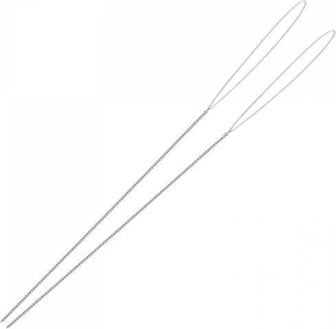 uxcell Thread Sewing Needles Collapsible Large Eye Beading Needle Stainless Steel 5.12 Inch 0.7mm Wire Diameter 2Pcs in Saudi Arabia