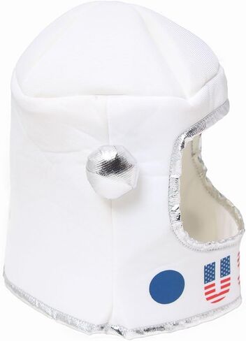 Storybook Wishes Kids خوذة رائد فضاء من القماش الأبيض الناعم in Kuwait