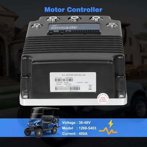1268-5403 وحدة تحكم المحرك 400A 48V 0-5KΩ متوافقة مع EZ-GO عربات الجولف نادي السيارات كورتيس 1268 DC SepEx وحدة تحكم المحرك 12685403 in Saudi Arabia