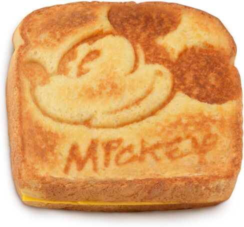 Disney Mickey Mouse Sandwich Maker - Dual Sandwich Maker for Disney Kitchen Appliances - Features Non-Stick Cooking Plates - Mickey Mouse Panini Sandwich Machine - Imprints Mickey Mouse Image in Saudi Arabia