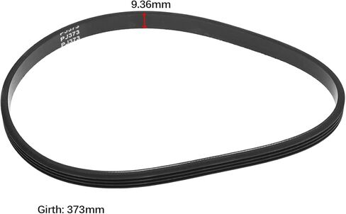 LT Easiyl 2 قطعة 4EPJ373 حزام محرك مطاطي حزام توقيت حزام متزامن متوافق مع Husky H1504ST A700062 متوافق مع Bostitch AB-9075316 CAP2000P ضاغط الهواء in Kuwait