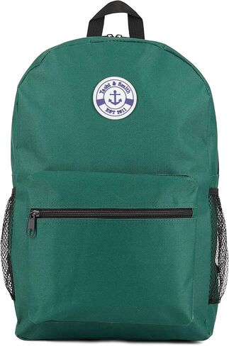 Yacht & Smith 48 Pack 17 Inch Wholesale Children's School Backpack, Bulk Water Resistant Knapsacks For School Age Kids in Kuwait