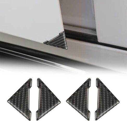 TOMALL 4 Pcs Car Door Edge Guards Door Anti-Collision Strip Anti-Rub Trim Clear Accessories Door Corner Bumper Protector Anti-Scratch Universal for All Cars SUV (V-White Clear) in Saudi Arabia