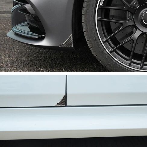 TOMALL 4 Pcs Car Door Edge Guards Door Anti-Collision Strip Anti-Rub Trim Clear Accessories Door Corner Bumper Protector Anti-Scratch Universal for All Cars SUV (V-White Clear) in Saudi Arabia