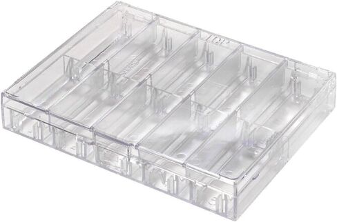Caplugs Evergreen 240-9020-Z10 MC Series - غرفة رطوبة مناعية، بوليسترين أسود، عبوة من 3 قطع، 10 حجرات معزولة، تصميم محكم الغلق، قابل للتكديس، مناعي in Saudi Arabia