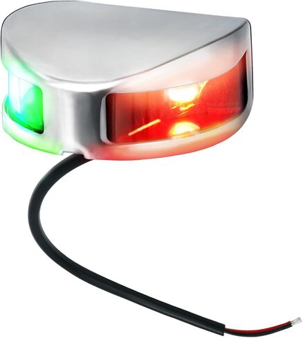 ضوء الملاحة للقارب من الفولاذ المقاوم للصدأ #316 من Young Marine، ضوء القوس LED للقارب، أضواء الملاحة LED البحرية. ضوء أمامي مثالي للقارب للقوارب الصغيرة والعائمة in Kuwait