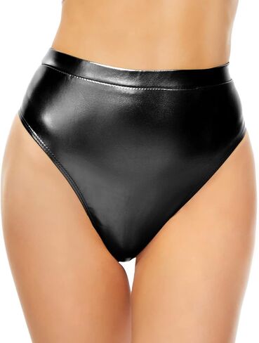 سراويل قصيرة نسائية من Kepblom مكونة من 3 قطع لامعة معدنية من Rave Booty سراويل قصيرة للرقص in Kuwait