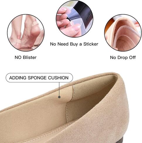 MUSSHOE Flats Shoes for Women Slip on Round Toe Comfortable Women's Flats Ballet Flats Shoes Loafers in Saudi Arabia