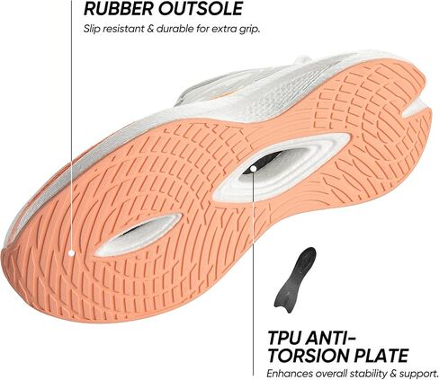 Women's Running Walking Tennis Shoes Comfortable Non-Slip FlyLife Breathable Athletic Workout Gym Cross Trainer Sports Sneakers in Saudi Arabia