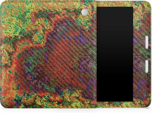 Carbon Fiber Tablet Skin Compatible with Kobo Libra 2 (2023) - Rust - Premium 3M Vinyl Protective Wrap Decal Cover - Easy to Apply | Crafted in The USA by MightySkins in Saudi Arabia