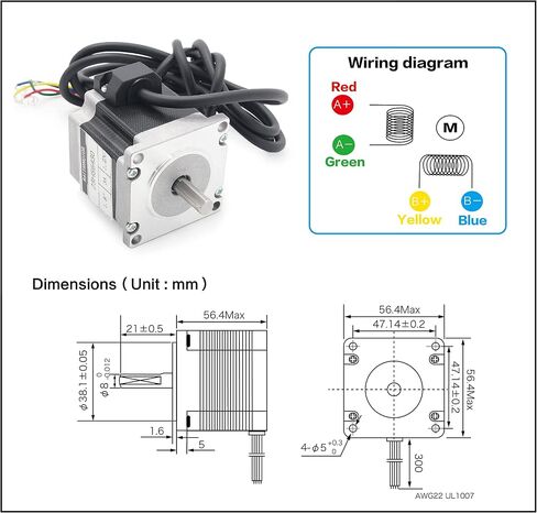 RATTMMOTOR HBX1605 100mm / 3.94" Linear Motion Guide Actuator Double Linear Rail Slide 1605 Ballscrew Motorized XY XYZ Linear Stage Table Nema23 Stepper Motor for DIY CNC Router Engraver Machine in Kuwait