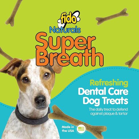 عظام رعاية الأسنان الفائقة للكلاب - 8 تعامل لكل حزمة (3 عبوات) - علاج الأسنان الكلب للكلاب المتوسطة (مصنوعة في الولايات المتحدة الأمريكية) - يمضغ الكلاب الأسنان في تقليل البلاك ، تراكم التارت ، وتنفس الطالب. in Kuwait