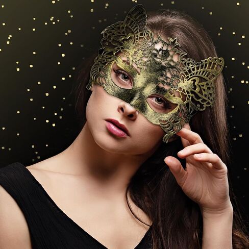 Yunsailing 100 Pcs Masquerade Masks Bulk Venetian Antique Masks with Strap for Women Men Carnival Halloween Party in Saudi Arabia
