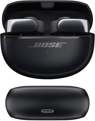 سماعات أذن Bose Ultra Open الجديدة مع صوت غامر، مشبك لاسلكي مفتوح للأذن على سماعات الأذن لتوفير الراحة، OpenAudio للتوعية، عمر بطارية يصل إلى 48 ساعة، دخان أبيض (متجدد) in Kuwait