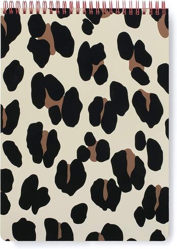 kate spade new york Large College Ruled Notebook, Top Spiral Notebook with 160 Pages, 11.75" x 8.5" Writing Pad, Charmed Library in Saudi Arabia