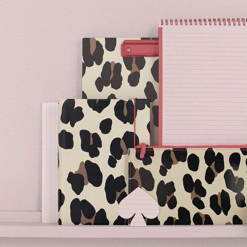 kate spade new york Large College Ruled Notebook, Top Spiral Notebook with 160 Pages, 11.75" x 8.5" Writing Pad, Charmed Library in Saudi Arabia