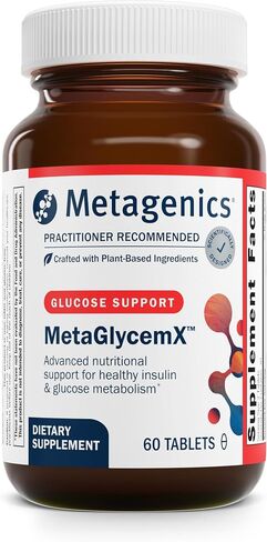 metagenics metaglycemx - 100 ملغ من حمض ألفا ليبويك - يدعم استقلاب الكربوهيدرات* - دعم مضادات الأكسدة* - مع مستخلص الشاي الأخضر - غير المعدلة وراثيا وخالية من الغلوتين - 120 عدد in Saudi Arabia