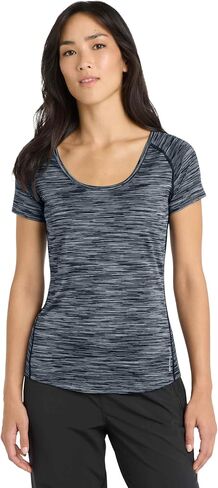 Ogio Women's Verge Scoop Neck Tee | قميص فتل الرطوبة للنساء ، قمة الأكمام القصيرة الرياضية in Saudi Arabia