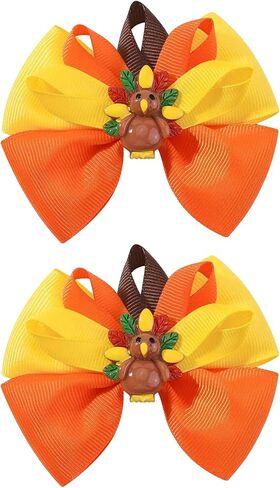 2pcs Pink Hair Bows for Girls Grosgrain Ribbon Toddler Hair Accessories with Alligator Clips for Toddlers Baby Girls Kids Teens Pink White Ribbon Valentines Hair Accessories in Kuwait