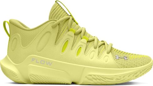 حذاء كرة السلة UA Flow Breakthru 4 للسيدات من Under Armour (أسود/ذهبي وردي معدني/أبيض - 003، نظام مقاسات الأحذية الأمريكية، للبالغين، للنساء، رقمي، متوسط، 8) in Kuwait