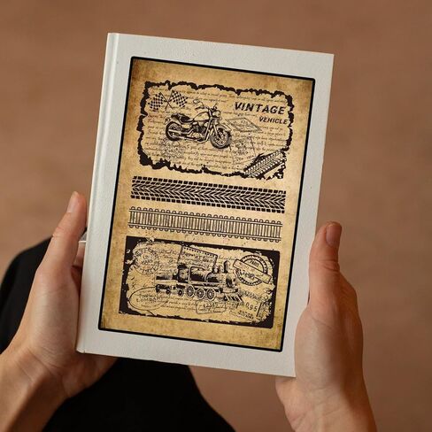 GLOBLELAND Vintage Airplane Clear Silicone Stamps for DIY Card Making Cloud Silicone Transparent Stamp Seal Compass Decorative Clear Stamps for Scrapbooking Photo Album Journal Decoration in Kuwait