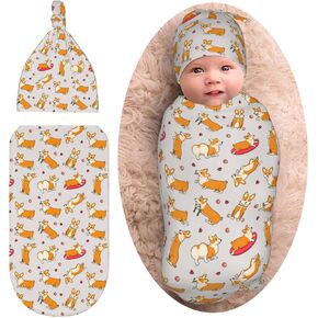 البيسبول الوليد قماط بطانية الطفل الاشياء الطفل التقميط بطانية مع قبعة مجموعة كيس نوم لينة للجنسين الفتيات الفتيان in Kuwait