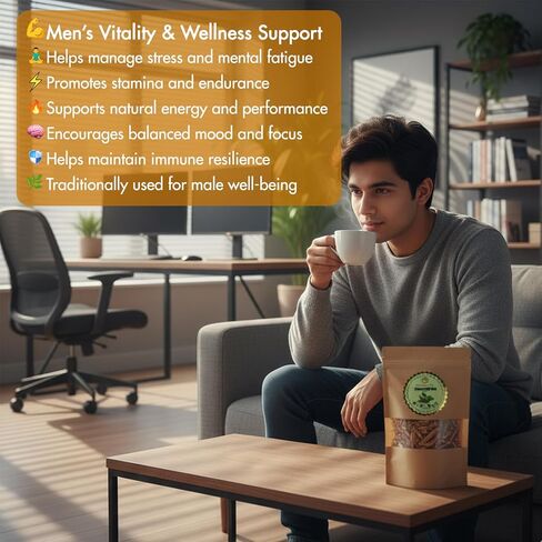 Cure wid Pure Certified Organic Ashwagandha Root Powder – 8oz/ 0.5Lb Non-GMO,Raw & Additives-Free Lab Tested Ashwagandha Powder Organic – Ayurvedic Adaptogenic Herbal Supplement in Eco-Friendly Bag in Kuwait