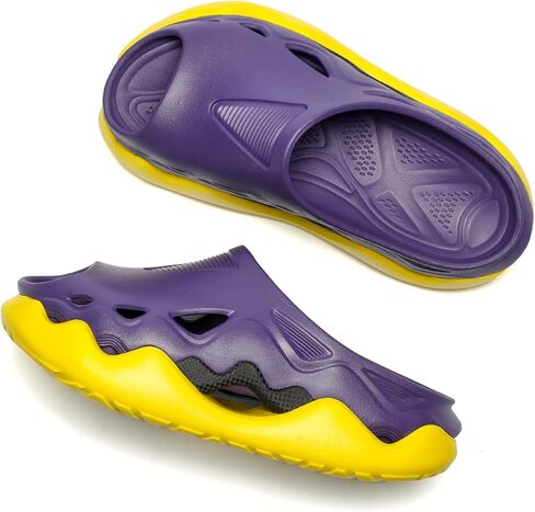 Unisex Slip on Clogs EVA Slides Hollow Sandals Shoes Outdoor | Futuristic Platform Recovery Cool in Saudi Arabia