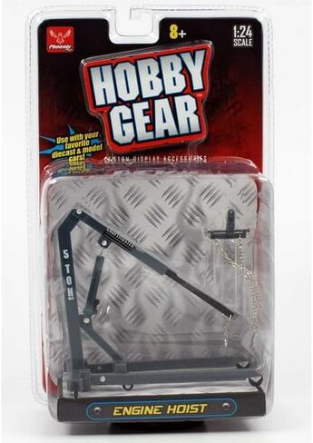 Hobby Gear - 1:24 Scale Engine Model ، Craftmaster 5 -Ton ، طفرة قابلة للتمديد مع سلسلة ، أزرق in Kuwait