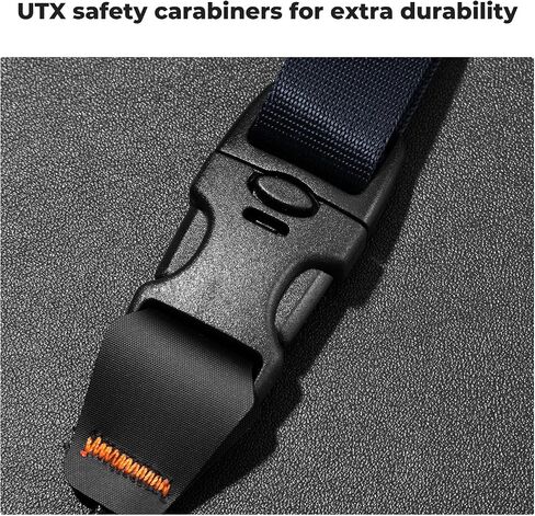 K&F Concept Camera Neck Strap for Photographers, Soft Neoprene Adjustable Shoulder Belt with Zipped Pockets Compatible with Sony Canon Nikon Fuji DSLR SLR Mirrorless Camera in Kuwait