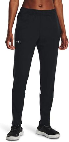 Under Armour Team Knit Womens Warm Up Pants 2XL Forest Green-White in Kuwait